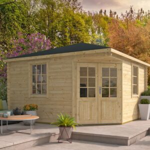 Tuinhuis Anouk - Studio - 400 x 400 cm - onbehandeld