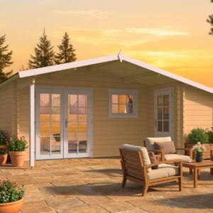 Tuinhuis Pien - 2 kamerwoning - 530 x 300 cm - geïmpregneerd