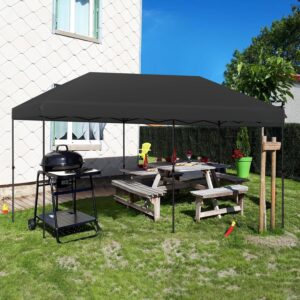Partytent - zwart - 300x600 cm - Type SEK/AM