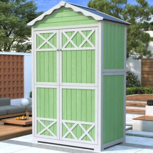 Tuin / Balkonkast - 93x45x179 cm (lxbxh) - groen - Type BEN/AM