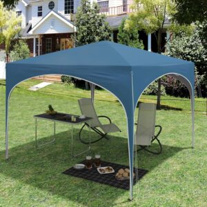 Partytent inklapbaar - blauw - 300x300 cm - Type WOL/AM