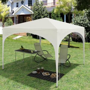 Partytent inklapbaar - beige - 300x300 cm - Type WOL/AM