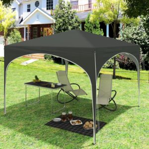 Partytent inklapbaar - grijs - 300x300 cm - Type WOL/AM