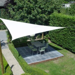 Schaduwdoek Nesling - Driehoek - 360 x 360 x 360 cm - Sneeuwwit - Type BLC