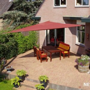 Schaduwdoek Nesling - Driehoek - 360 x 360 x 360 cm - Terra - Type BLC
