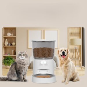Katten Voederautomaat + waterdispenser - 1 tot 6 maaltijden - 3.0 liter - Wit - Type LYA/AM