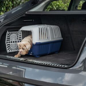 Honden Transport Bench - Donkerblauw - 48x31.5x33 cm (LxBxH) - Type LIO/AM