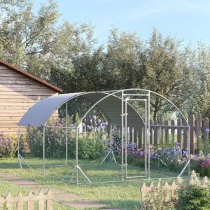 Kippen Ren XL - 280x380x197 cm - voor 6 - 12 Kippen - Type PAW/AM