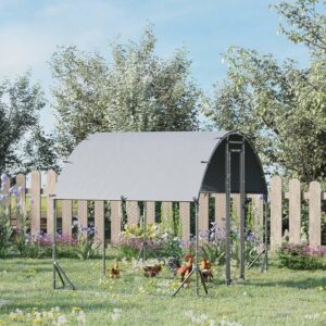 Kippen Ren L - 280x190x197 cm - voor 4 - 6 Kippen - Type PAW/AM