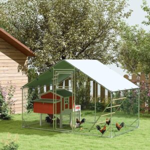 Kippen Ren - 6 m² - 300x200x195 cm - voor 6 - 8 Kippen - Type PAW/AM