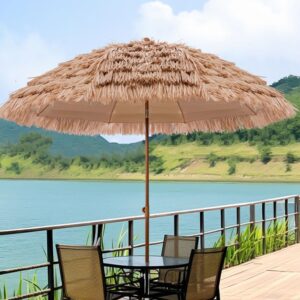 Parasol Hawaii – Kantelbaar – 160 cm – Naturel – Type SKI/AM