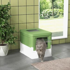 Kattentoilet - in Button-In-Design - Groen - Type AO