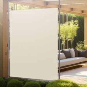 Klemluifel verticaal - zonder Boren - 100 x 310 cm (bxh) - Beige - Type TIL/AM