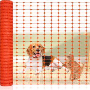 Afzetgaas - 100 cm hoog x 30 meter lang - Oranje - Type NAI/AM