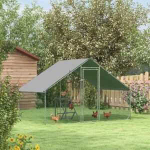 Kippen Ren - 6 m² - 300x200x200 cm - voor 4- 6 Kippen - Type PAW/AM