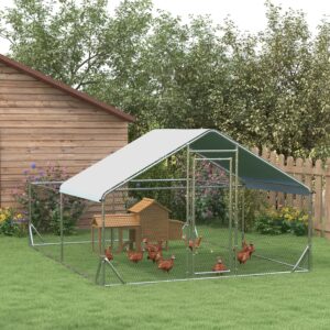Kippen Ren - 12 m² - 400x300x195 cm - voor 10 - 12 Kippen - Type PAW/AM