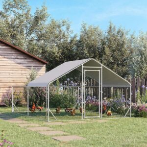 Kippen Ren - 12 m² - 400x300x200 cm - voor 10 - 12 Kippen - Type PAW/AM