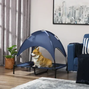 Honden Ligbed maat c - 92x76x90 cm - Blauw - Type PAW/AM