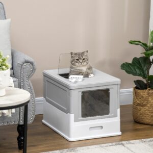 Kattentoilet - in Button-In-Design - Grijs - Type AO