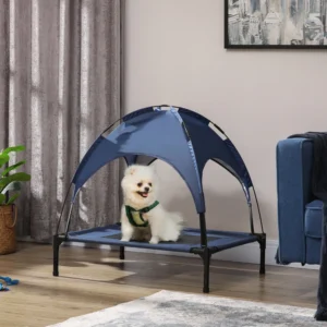 Honden Ligbed maat a - 61x46x62 cm - Blauw - Type PAW/AM
