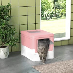 Kattentoilet - in Button-In-Design - Roze - Type AO
