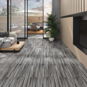 Vloerplanken PVC - zelfklevend - 2.51m² - 2 mm - gestreept