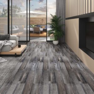 Vloerplanken PVC - zelfklevend - 5.02 m² - 2 mm - industrieel houtkleur