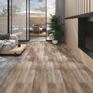 Vloerplanken PVC - zelfklevend - 5.02 m² - 2 mm - woodwash