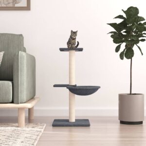 Kattenkrabpaal - met meubel - 72 cm - donkergrijs
