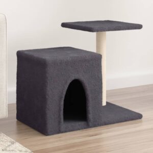 Kattenkrabpaal - met meubel - 50,5 cm - donkergrijs