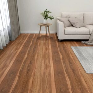 Vloertegels 30x30 cm - 20 stuks - zelfklevend - 1,86 m² - PVC - houtkleur