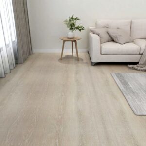 Vloertegels 30x30 cm - 20 stuks - zelfklevend - 1,86 m² - PVC - bruin/beige