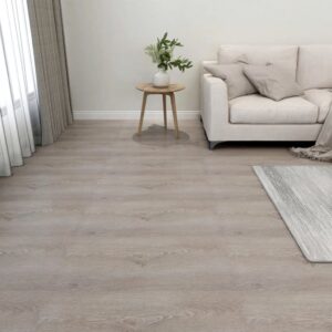 Vloertegels 30x30 cm - 20 stuks - zelfklevend - 1,86 m² - PVC - taupe