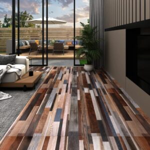 Vloerplanken PVC - zelfklevend - 2.51m² - 2 mm - multi color
