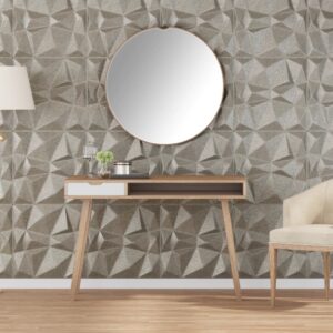 Wandpanelen - 12 stuks - 3 m² - 50x50 cm - XPS - diamant beige