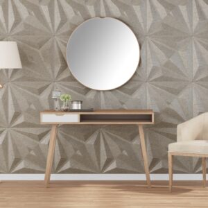 Wandpanelen - 12 stuks - 3 m² - 50x50 cm - XPS - ster beige
