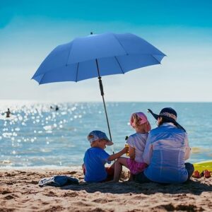 Reisparasol - balkon, strand of tuin - blauw - Type FAR/AM