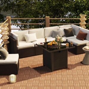 A-Terrastegels – hout – 30×30 cm – 10 stuks (0,96m²) – Type YAH/AM