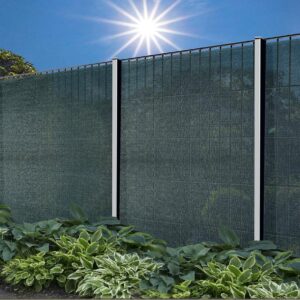 Schaduwgaas op Rol SG80 - 1000x100 cm (lxh) - Groen - Type SOL/AM