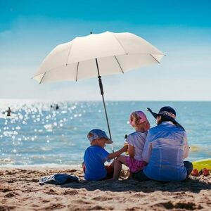 Reisparasol - balkon, strand of tuin - beige - Type FAR/AM