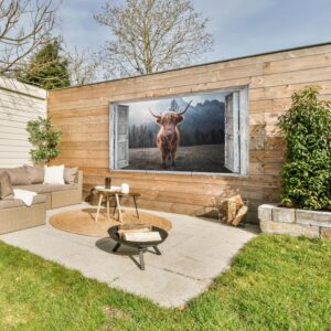 Tuinposter L - Tuin - 120x90 cm - Type MUC/AM