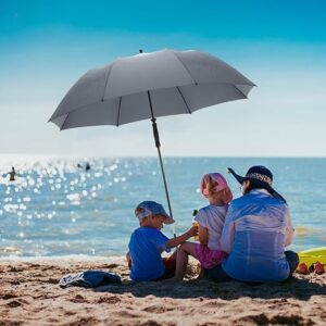Reisparasol - balkon, strand of tuin - grijs - Type FAR/AM