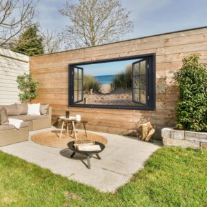 Tuinposter L - Strand - 120x90 cm - Type MUC/AM