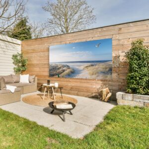 Tuinposter L - Strand - 120x90 cm - Type MUC/AM