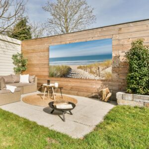 Tuinposter L - Strand - 120x90 cm - Type MUC/AM