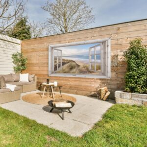 Tuinposter L - Strand - 120x90 cm - Type MUC/AM