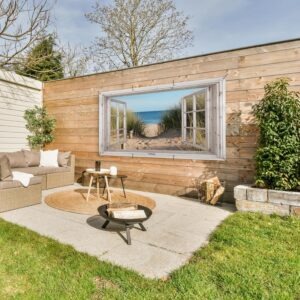 Tuinposter L - Strand - 120x90 cm - Type MUC/AM