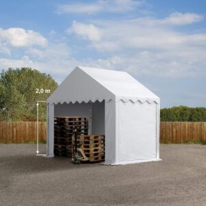 Opslagtent - Groot 300x200x200 cm - Wit - Type TOO/AM