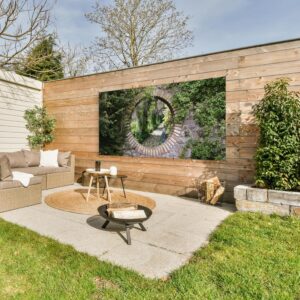 Tuinposter XL - Tuin - 180x120 cm - Type MUC/AM