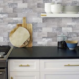 Plaktegels - 10 stuks - 30,5x30,5 cm - Rustiek hout - Prijs per 0.93 m² - Type DEW/AM
